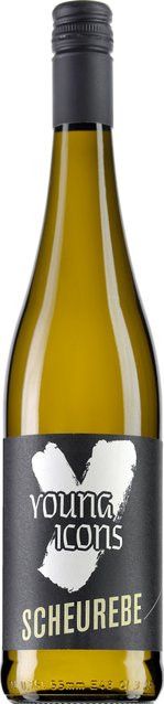 Andreas Oster Weinkellerei Young Icons Scheurebe Weißwein, Rheinhessen, 2025, halbtrocken, 0,75 l - Bild 1
