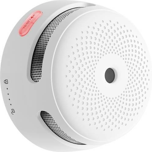 X-Sense XS01-M Vernetzter RF-Funk-Mini-Rauchmelder, Weiß, B/H/T: 78 x 48 x 78 mm - Bild 1