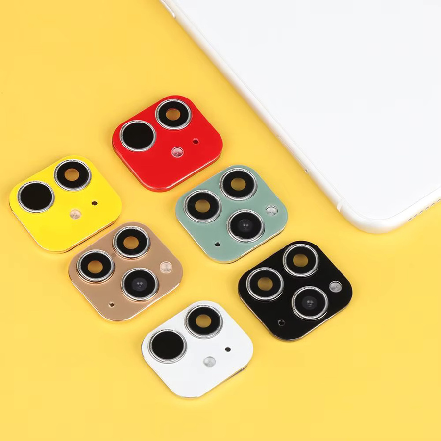 Displayschutzfolie aus Glas und Kameraobjektiv-Schutzfolie in Schwarz für iPhone XR, iPhone X bis iPhone 11 Pro Max - Bild 3
