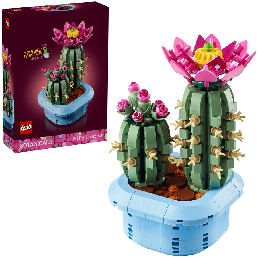 LEGO Botanicals 11509 Blühender Kaktus Set in Grün und Mehrfarbig - Bild 2