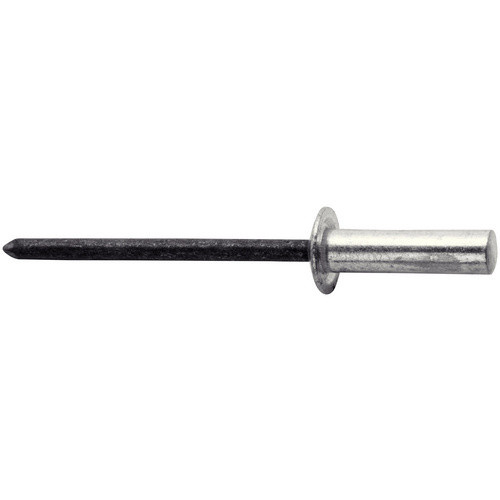 Rapid Blindniete aus Aluminium in Silber, Ø 4,0 mm x 16,0 mm, 50 Stück mit passendem Bohrer - Bild 2