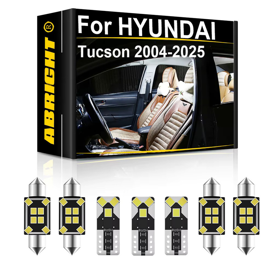 ABRIGHT Auto-Innenraum-LED-Leuchten mit Canbus für Hyundai Tucson JM TLE NX4 - Bild 4