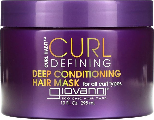 Giovanni Curl Habit Haarmaske, 295 ml, für lockiges Haar - Bild 1