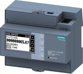 Siemens SENTRON Indus.Sector Messgerät 7KM2200-2EA00-1JB1 in Grau - Bild 1