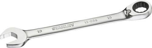 Stanley Ringmaulschlüssel mit Ratsche in Silber, Schlüsselweite: 19 mm - Bild 1