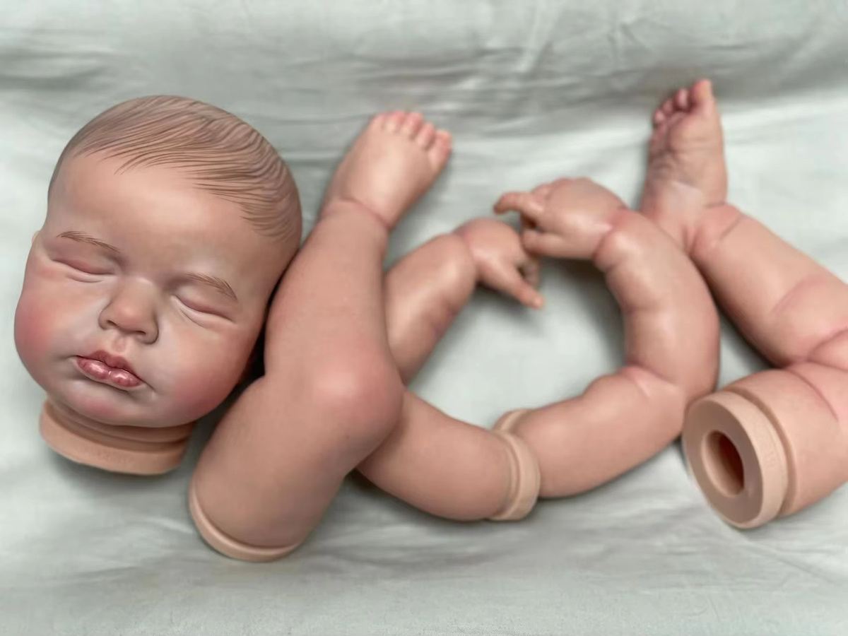 OtardDolls Loulou und Levi bebe gemalt oder unbemalt wieder geborene Kits, Puppe, mit Zubehör - Bild 2