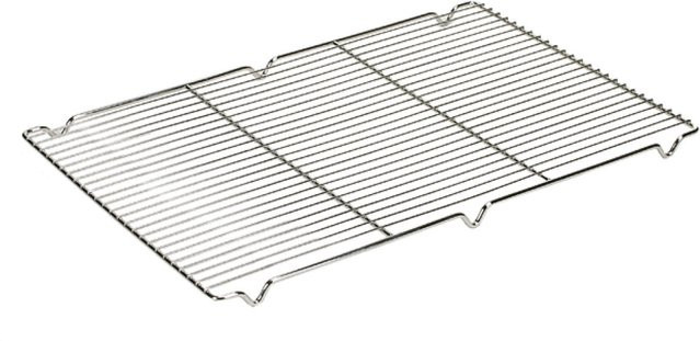Schneider Tortengitter aus Edelstahl mit Füßen und 3 Traversen, Farbe: Silber, Länge: 59 cm, Breite: 39 cm - Bild 1
