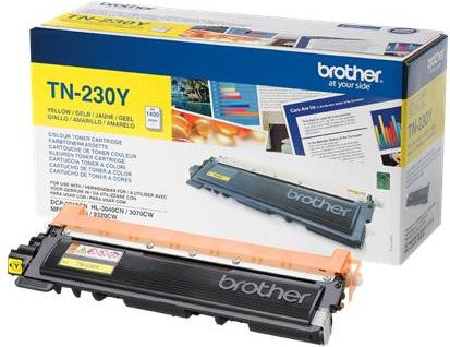 Original Brother Toner TN-230Y Gelb für Laserdrucker - Bild 1