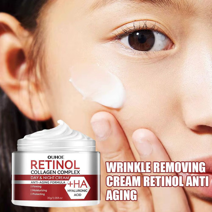 OUHOE Retinol Gesichtspflege Creme, für normale Haut, Unisex - Bild 3