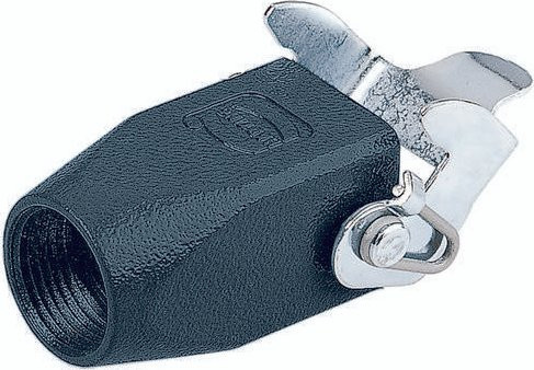 HARTING Kupplungsgehäuse aus Kunststoff in Schwarz 09 37 003 1750 09370031750 - Bild 1