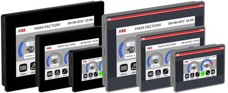 ABB CP607-ECO SPS-Touchpanel Schwarz 1SAP507100R0001 - Bild 1