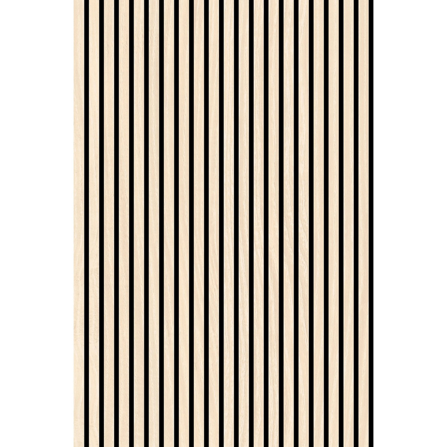 Jangal Wandpaneel Solid Nature Oak MDF Furnier in Braun und Beige, B: 120,6 cm, H: 80 cm, T: 2,2 cm - Bild 2