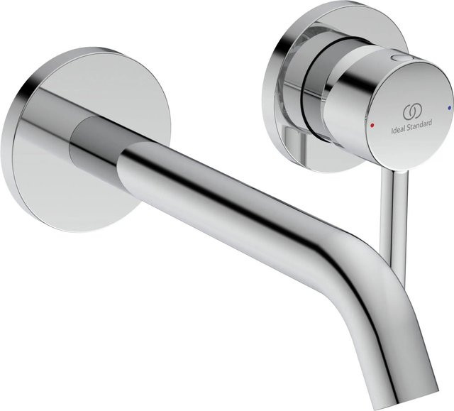 Ideal Standard Wand-Waschtischarmatur Ceraline Unterputz in Chrom mit Einhebelmischer und Wassersparfunktion - Bild 1