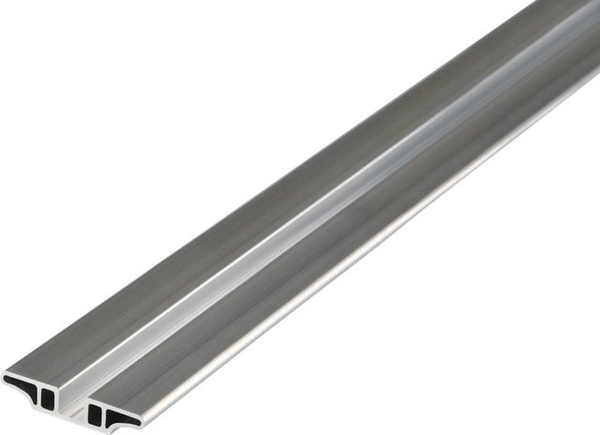 Kovalex Terrassen-Unterkonstruktion aus Aluminium in Silber, B/H/L: 6,3 x 1,2 x 250 cm