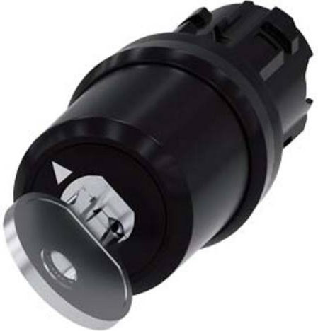 Siemens Schlüsselschalter 3SU1000-5RF11-0AA0 Schwarz IP69K aus Kunststoff - Bild 1