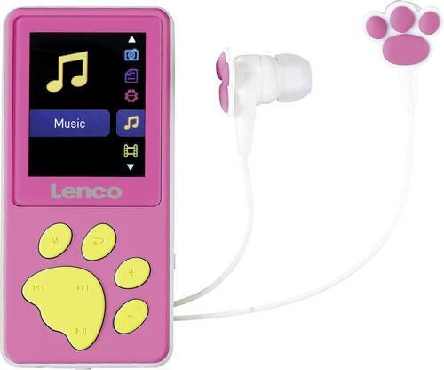 Lenco XEMIO-560PK MP3- und MP4-Player in Pink mit 8 GB Speicher und CD-Funktion - Bild 2