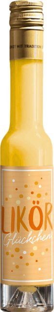Home 1968 Glückchen Papaya Likör, Deutschland, 15% Vol., 0,1 l - Bild 1