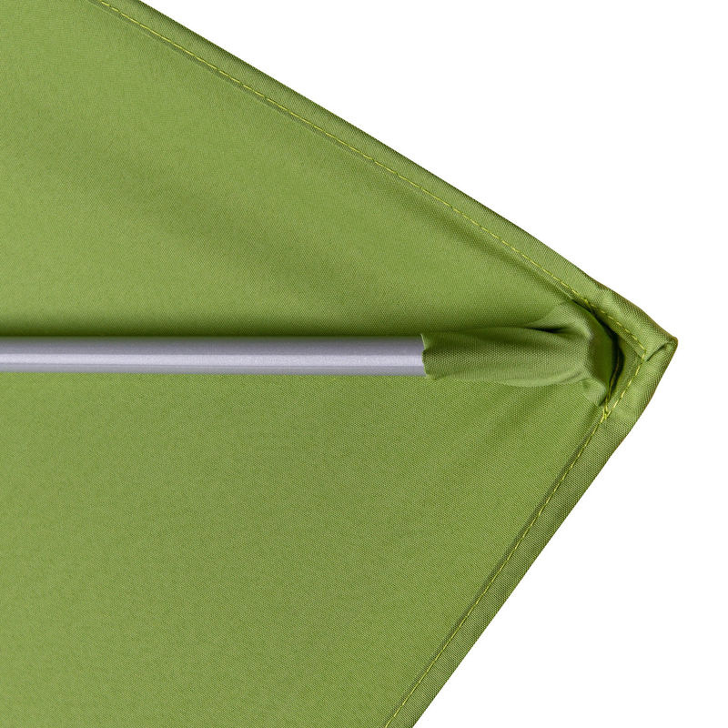 Doppler Sonnenschirm Active in Grün mit UV-Schutz 50+ und Abknickfunktion, B/H/T: 14 x 210 x 294 cm - Bild 3