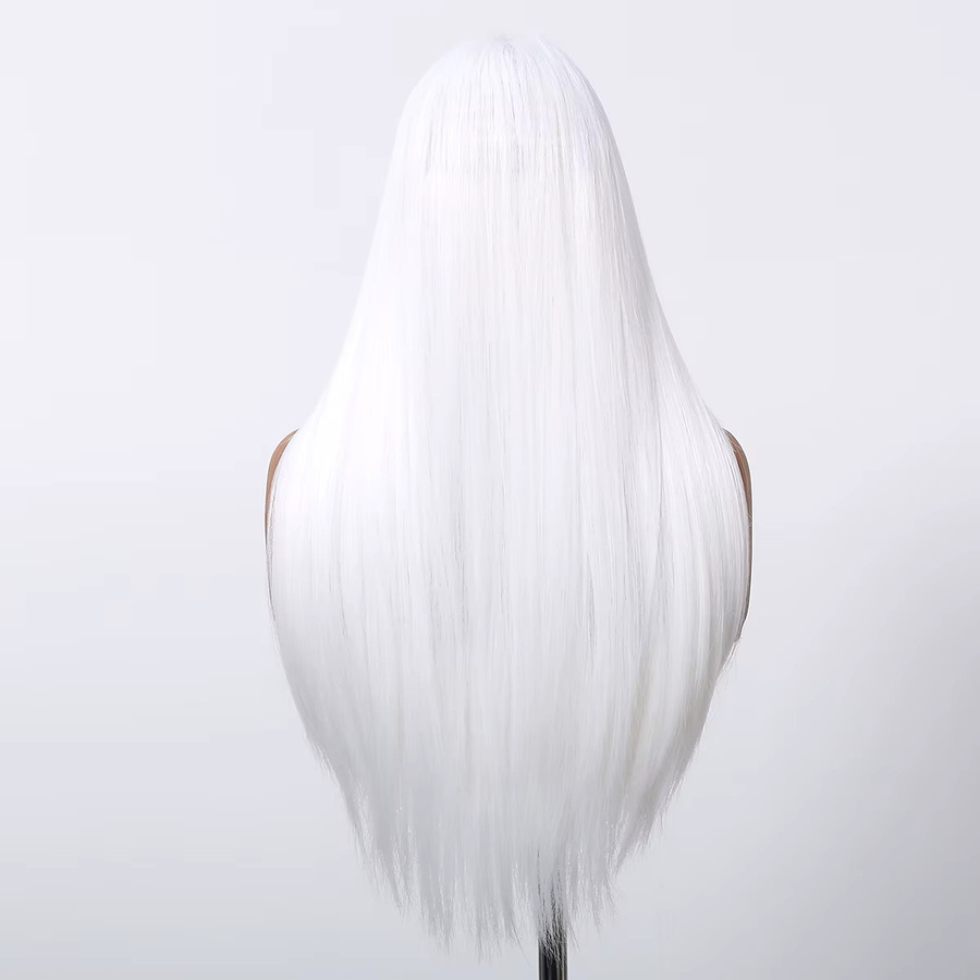 EASIHAIR Perücke, lang, glatt, silber weiß, Damen - Bild 2