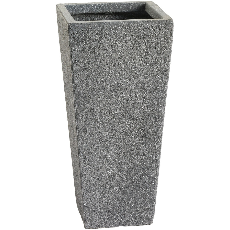 Pflanztopf Fibreclay Anthrazit B/T/H: 23,5 x 23,5 x 50,5 cm - Bild 2