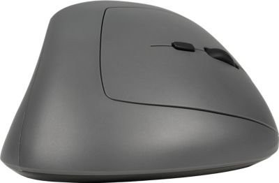 Bakker Elkhuizen Vertikalmaus MidWay für Rechtshänder mit 7 Tasten und Scrollrad, Bluetooth und USB-C, dunkelgrau, B 72 mm x T 103 mm x H 60 mm - Bild 1