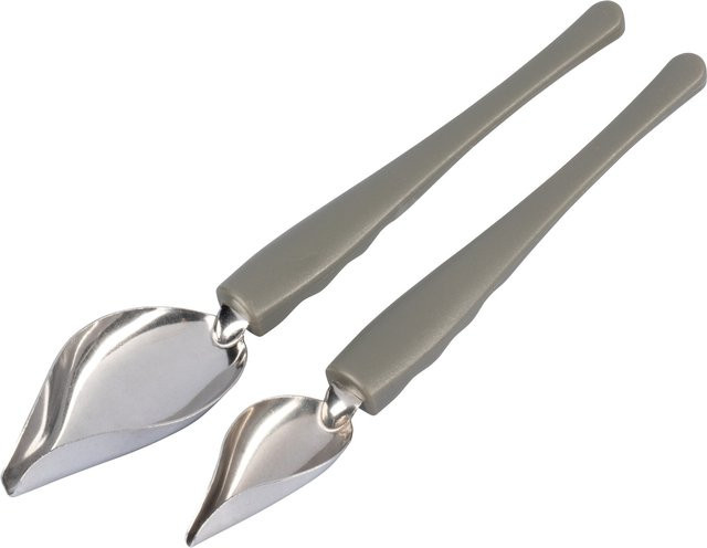Genialo Servierlöffel-Set, 2 Stück, Silber und Grau - Bild 1