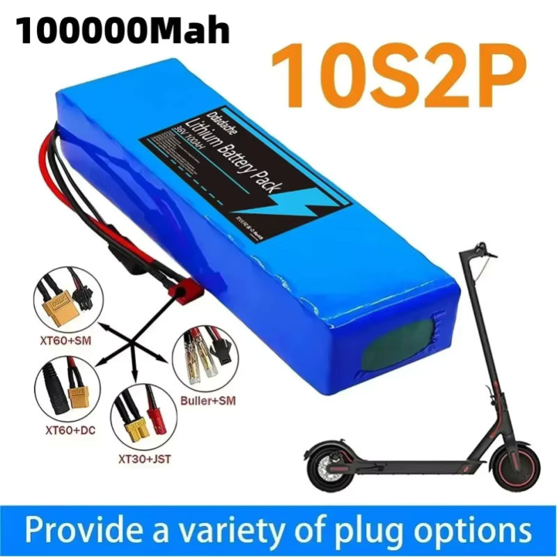 Frankreich Lithium-Elektroroller-Akku 36V 100000mAh für 500W Motoren, Farbe: Blau - Bild 1