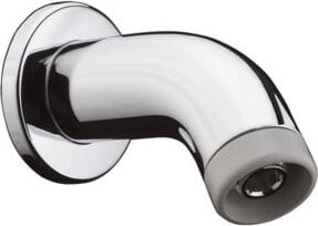 Hansgrohe Brausearm für Wandmontage, Chrom, Länge: 10 cm - Bild 1