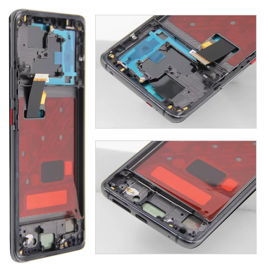 LCD Display mit Rahmen für Huawei Mate 20 Pro LYA-L09 LYA-L29 Touch Screen in Schwarz - Bild 4