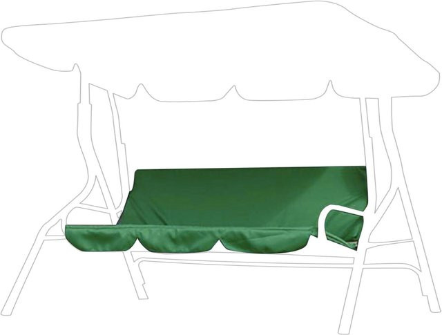 Igeteck Wasserdichte 3-Sitzer Schaukel-Hängematte aus Polyester Taft in Grün - Bild 1