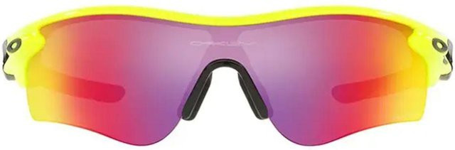 Oakley OO9206-80 Sonnenbrille, Unregelmäßige Form, Kunststoff, Unisex, White, Pink - Bild 1