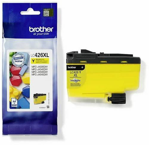 Original Brother Tintenpatrone LC-426XLY Gelb für Inkjet-Drucker - Bild 1