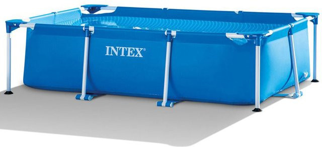 Intex Frame Swimming Pool Set Serie Family II, blau, B/L/H: 260 x 160 x 65 cm - Bild 1