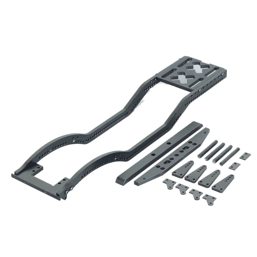 Madifier D90 RC Crawler Metall-Chassis-Rahmen Aluminiumlegierung, Schwarz - Bild 1
