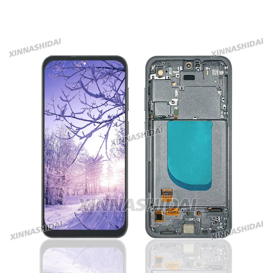 Samsung Galaxy S23 FE OLED Display mit Touchscreen Digitizer Einheit in Schwarz SM-S711B - Bild 2