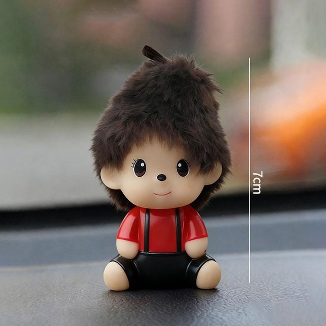 Monchhichi Schlüsselanhänger Plüsch, black, Mädchen - Bild 1