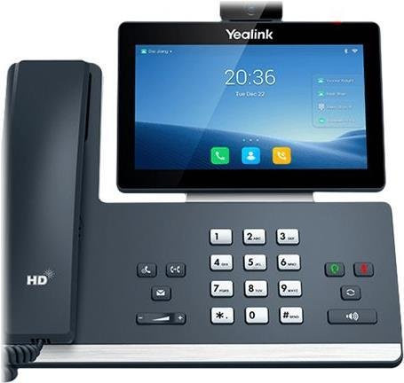 Yealink SIP-T58W Pro VoIP-Telefon in Classic Gray mit Yealink CAM50 Kamera, Bluetooth und Anrufanzeige - Bild 2