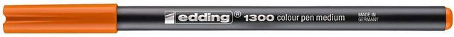 edding Colorpen 1300 Filzstift in Orange mit 3mm Spitze - Bild 1