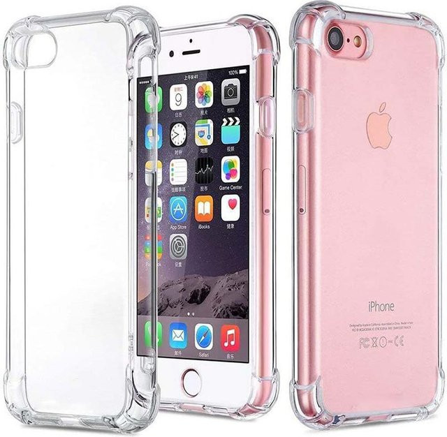 Stoßfeste transparente TPU Schutzhülle für Apple iPhone SE, iPhone 7, iPhone 8 und iPhone 6, 5, 4, 3, 2 - Bild 1