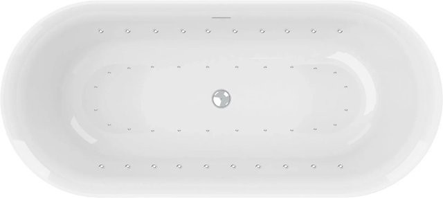 Freistehender Whirlpool Ottofond Mince mit Light & Silent-System in Weiß, B: 170 cm, T: 75 cm - Bild 1