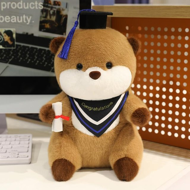 GDzaccly Doktor Absolvent Otter, Puppen, 25cm, ab 18 Jahre - Bild 1