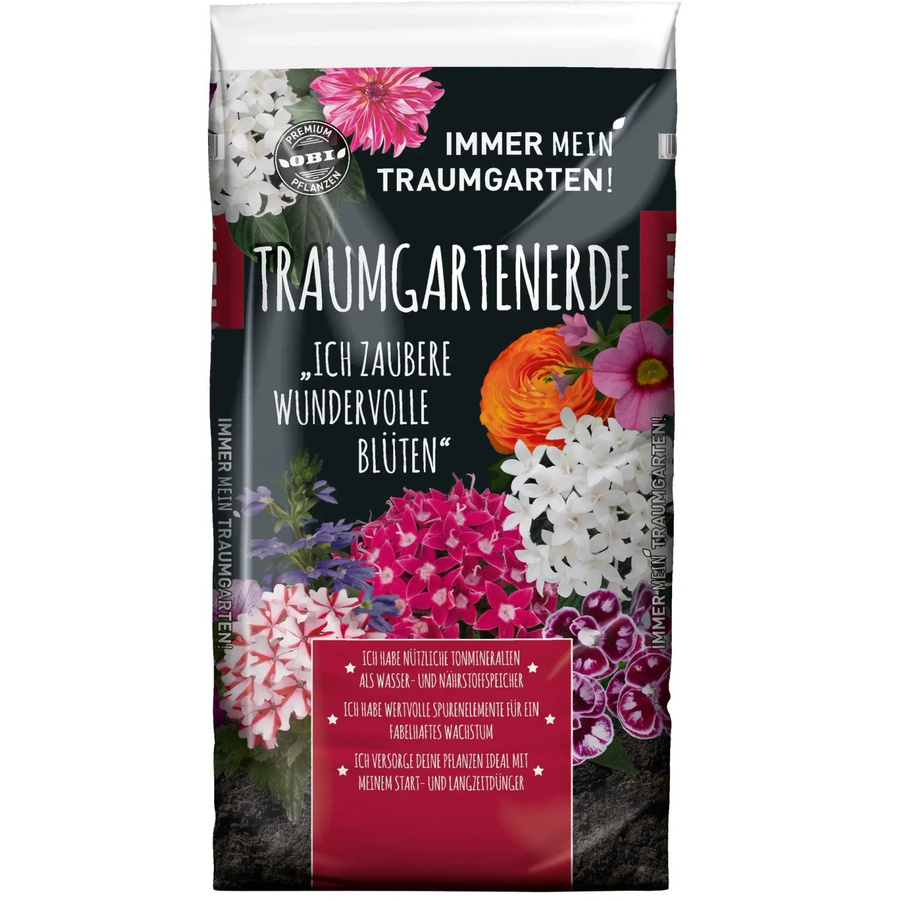 OBI Living Garden Traumgartenerde mit Wasserspeicher, 45 l - Bild 2