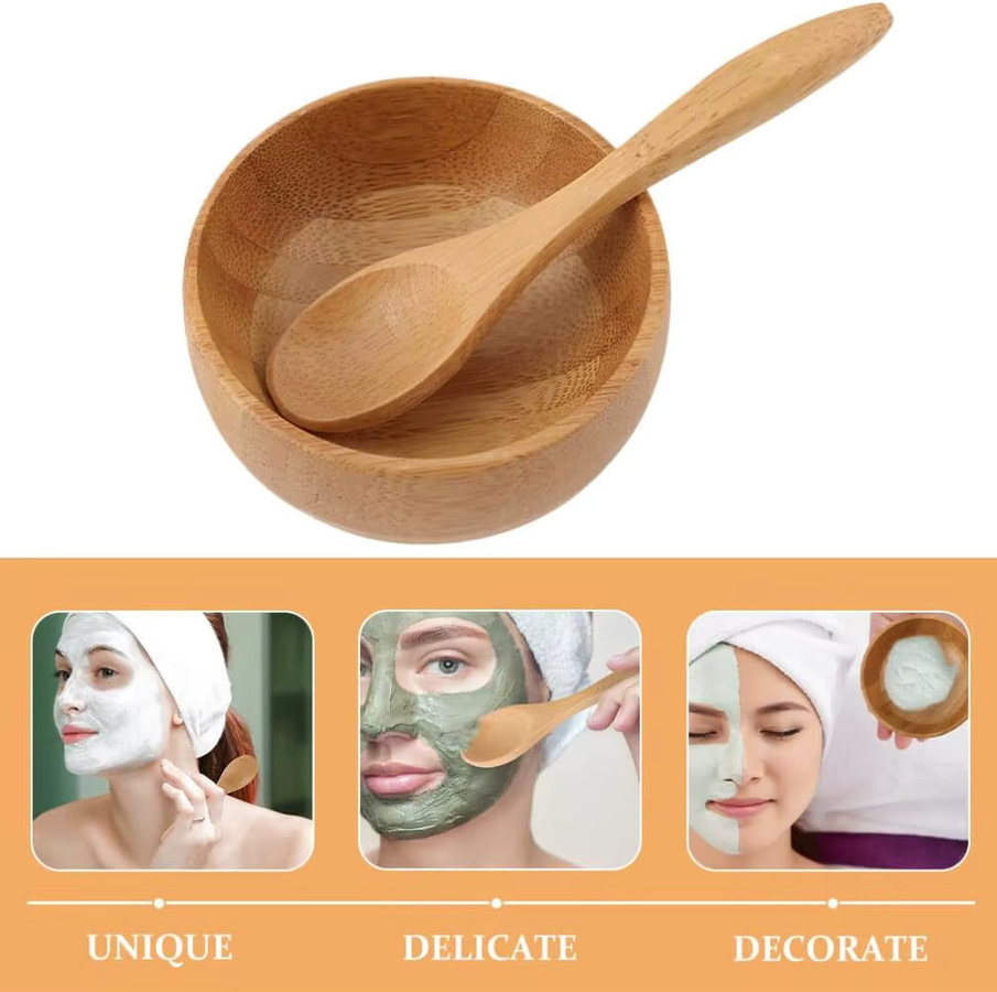 INYUSUN Masken-Mischschüssel-Set, 2-teilig, Unisex - Bild 2