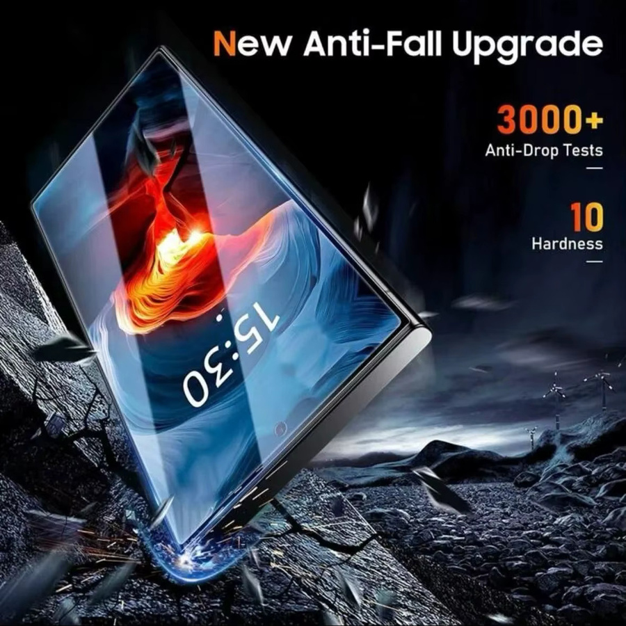 4er-Pack Samsung Privacy Displayschutzfolie aus Glas für Galaxy S25 S23 S22 S21 A56 A36 A25 A15 A35 A26 A16 A54 5G mit Datenschutzfunktion und Transparenz - Bild 3