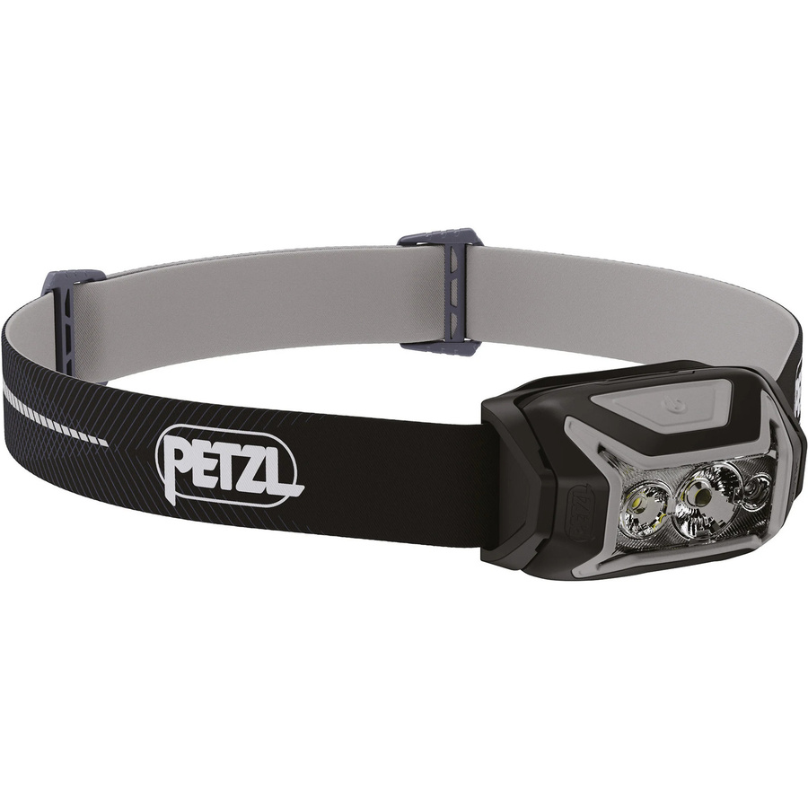 Petzl ACTIK CORE LED-Stirnlampe in Schwarz und Grau mit wiederaufladbarem Akku - Bild 1