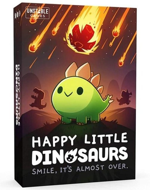Happy Little Dinosaurs Englisches Kartenspiel, Dinosaurier, Bunt - Bild 1