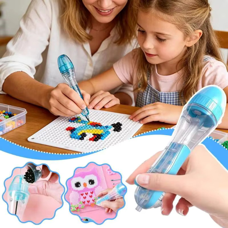 Automatischer Perlen-Presser, Perlenwerkzeug, Perlenstift, Bastelzubehör - Bild 2