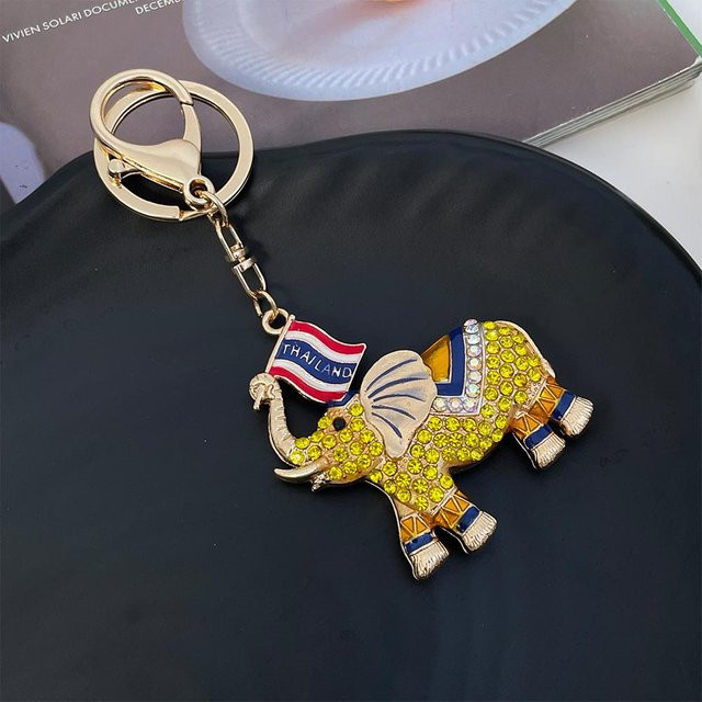 Anhänger Elefant, Kristall, gray, Damen - Bild 1