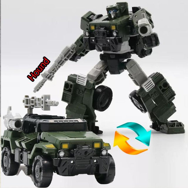 AOYI BMB Transformers Sideswipe Hound Red Alert Prowl Ratchet, Actionfigur, 18cm - Bild 1