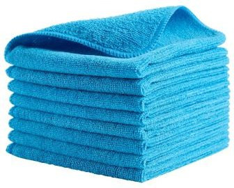 Rubbermaid HYGEN R-40 Mikrofasertuch, universell einsetzbar, Blau, B: 40 cm x L: 40 cm, 24 Stück - Bild 1